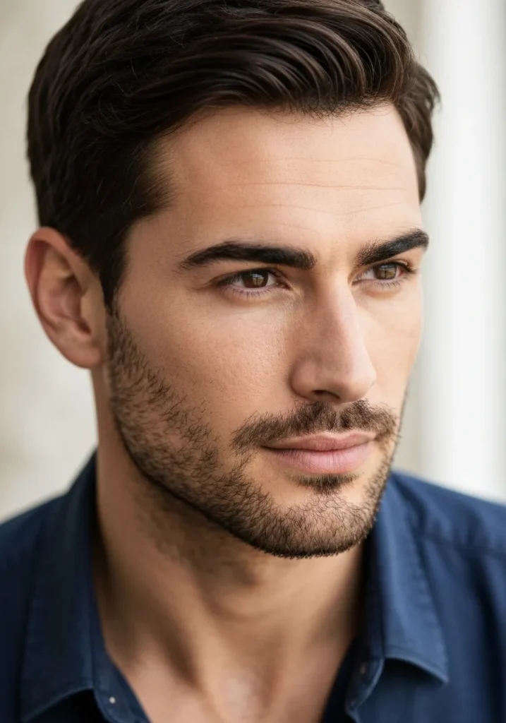 24 Fresh Stubble Beard Looks You’ll Love 2 Classic Light Stubble