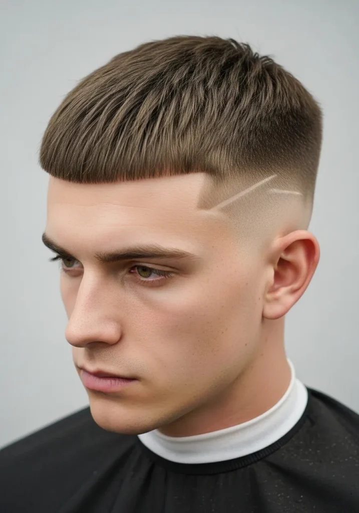 23 Stylish Caesar Cuts for Modern Men 2 Classic Short Caesar Cut