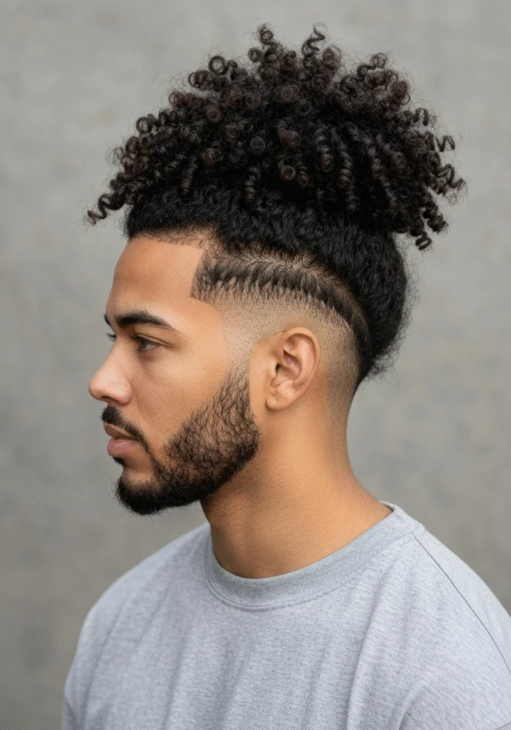 Curly Man Bun for Natural Texture Lovers.478Z