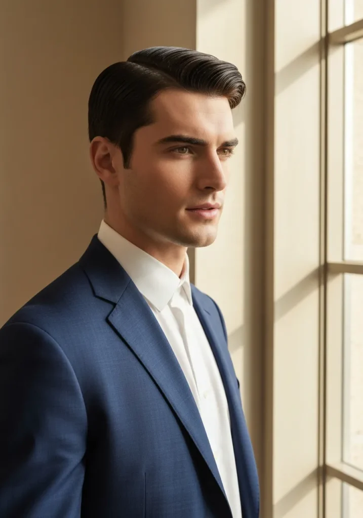 Classic Side-Part Gentleman Cut
