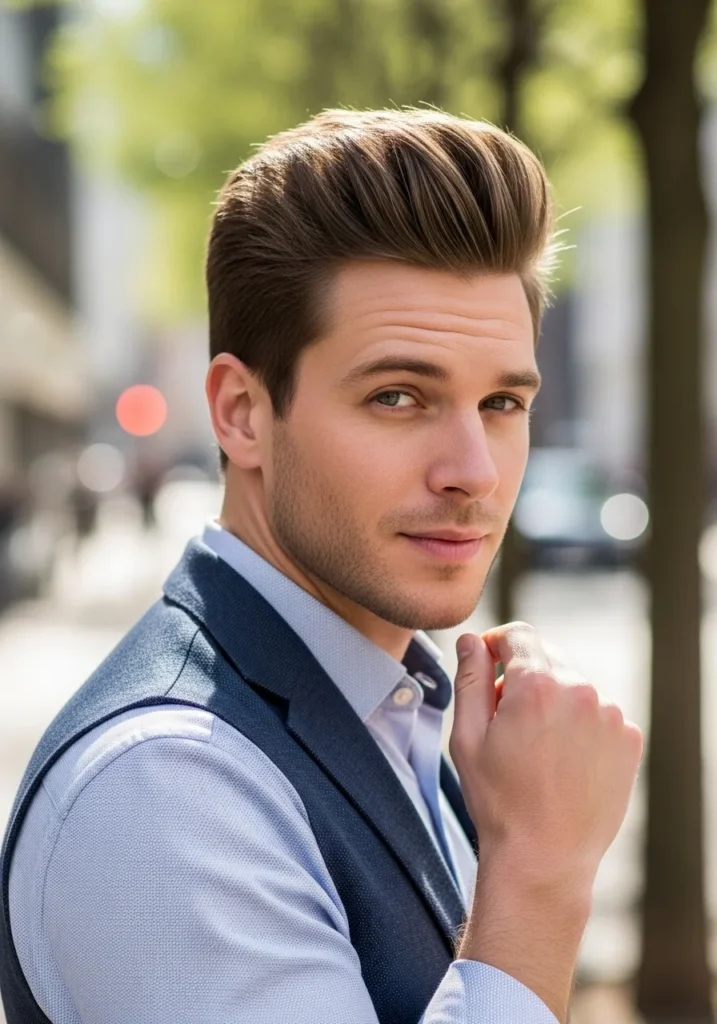 Gentleman’s Brush-Up Cut