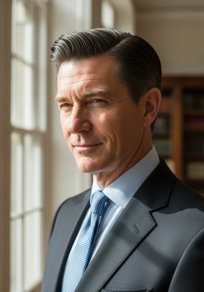 Classic Side-Part Gentleman Cut