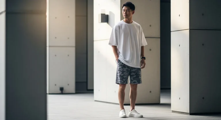 22 Stylish Camo Shorts Outfits for Men 23 camo shorts