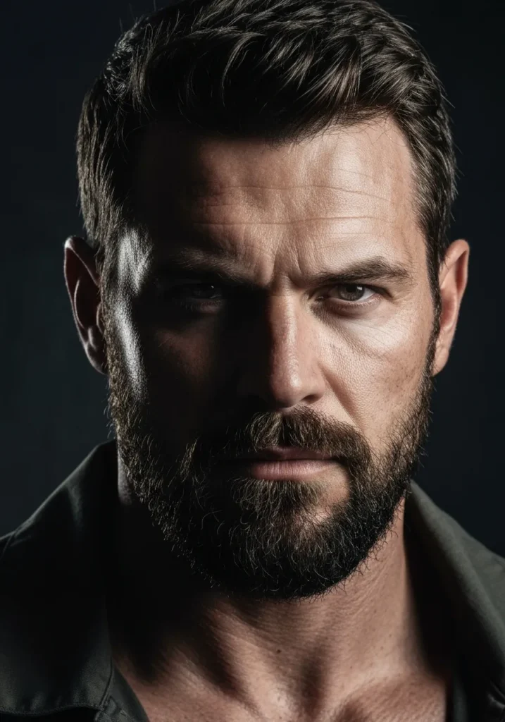 24 Fresh Stubble Beard Looks You’ll Love 4 Heavy Stubble Beard.137Z