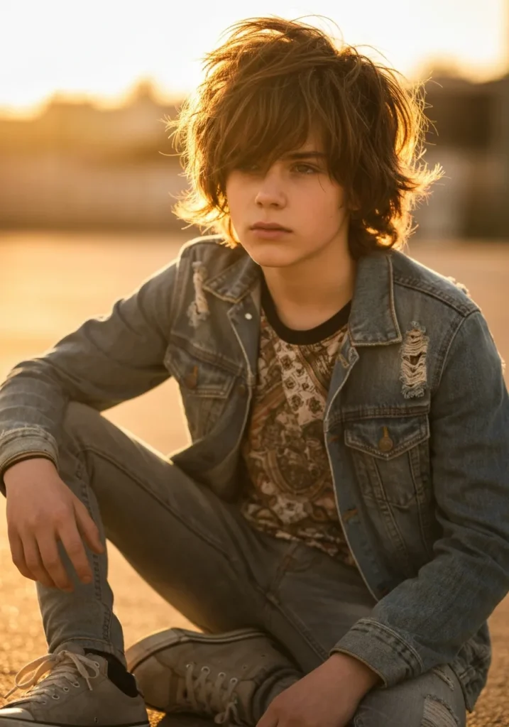 Long Teen Shag with Soft Layers