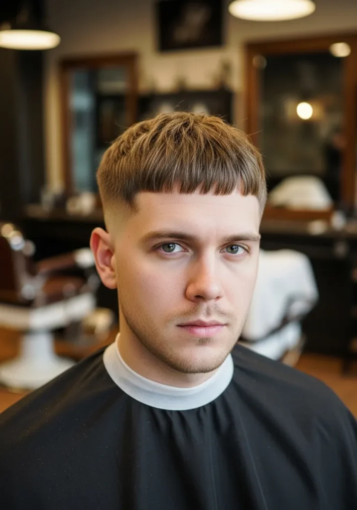 23 Stylish Caesar Cuts for Modern Men 16 Long Top Caesar