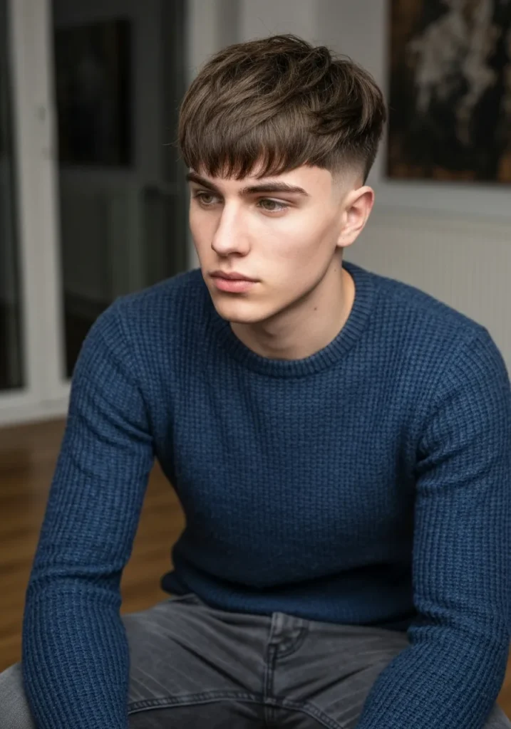 Messy Short Winter Fringe.188Z