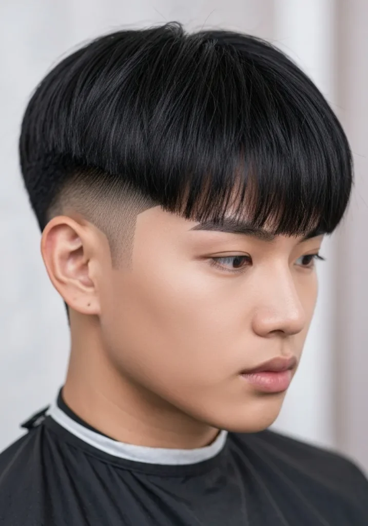 23 Stylish Caesar Cuts for Modern Men 22 Modern Asian Caesar