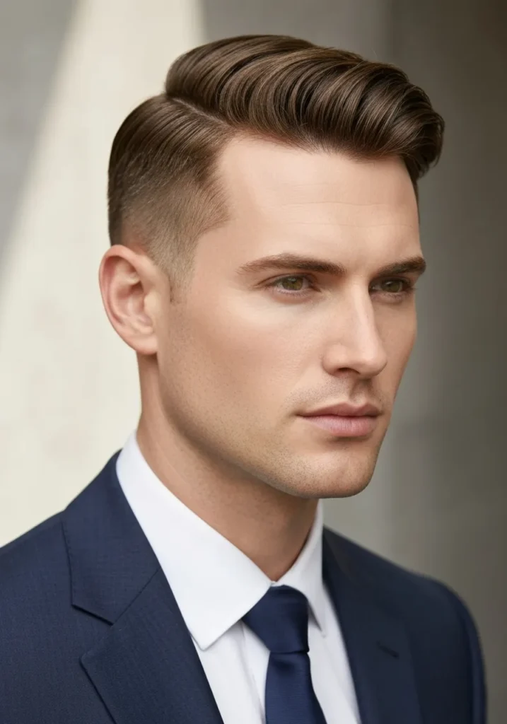 20 Timeless Old Money Haircut for Men 8 Short Business Taper