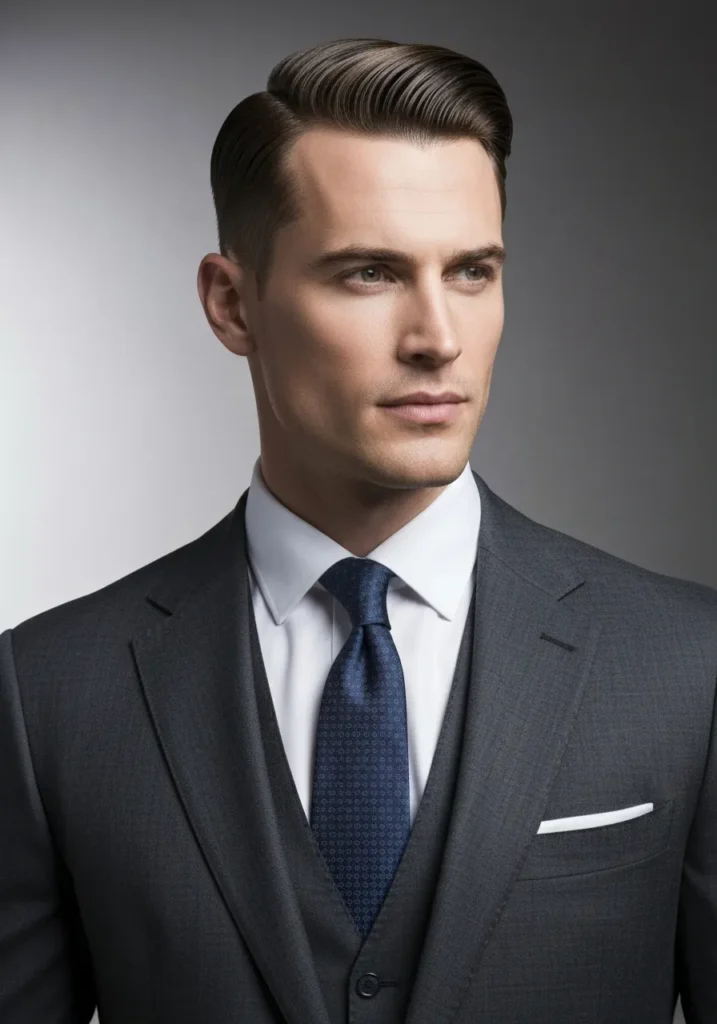 Short Winter Slick-Down Cut