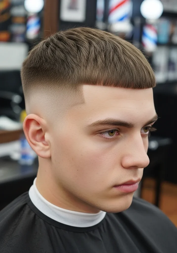 23 Stylish Caesar Cuts for Modern Men 13 Skin Fade Caesar