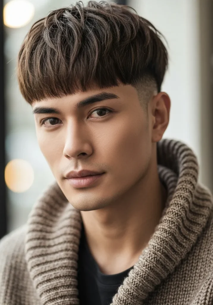 Soft Winter Short Fringe Cut.704Z