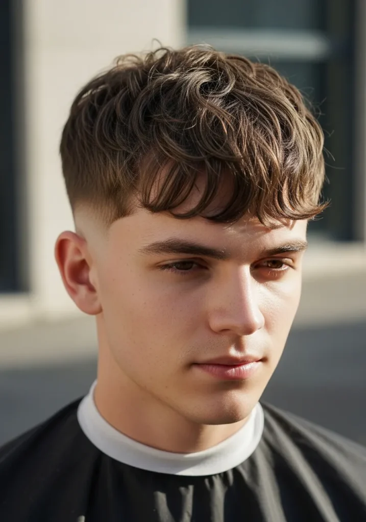 23 Stylish Caesar Cuts for Modern Men 3 Textured Modern Caesar