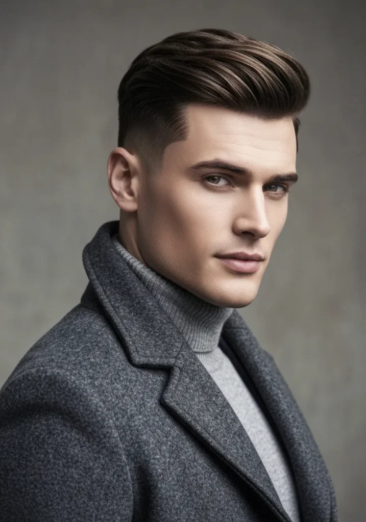 Thick Winter Brush Cut