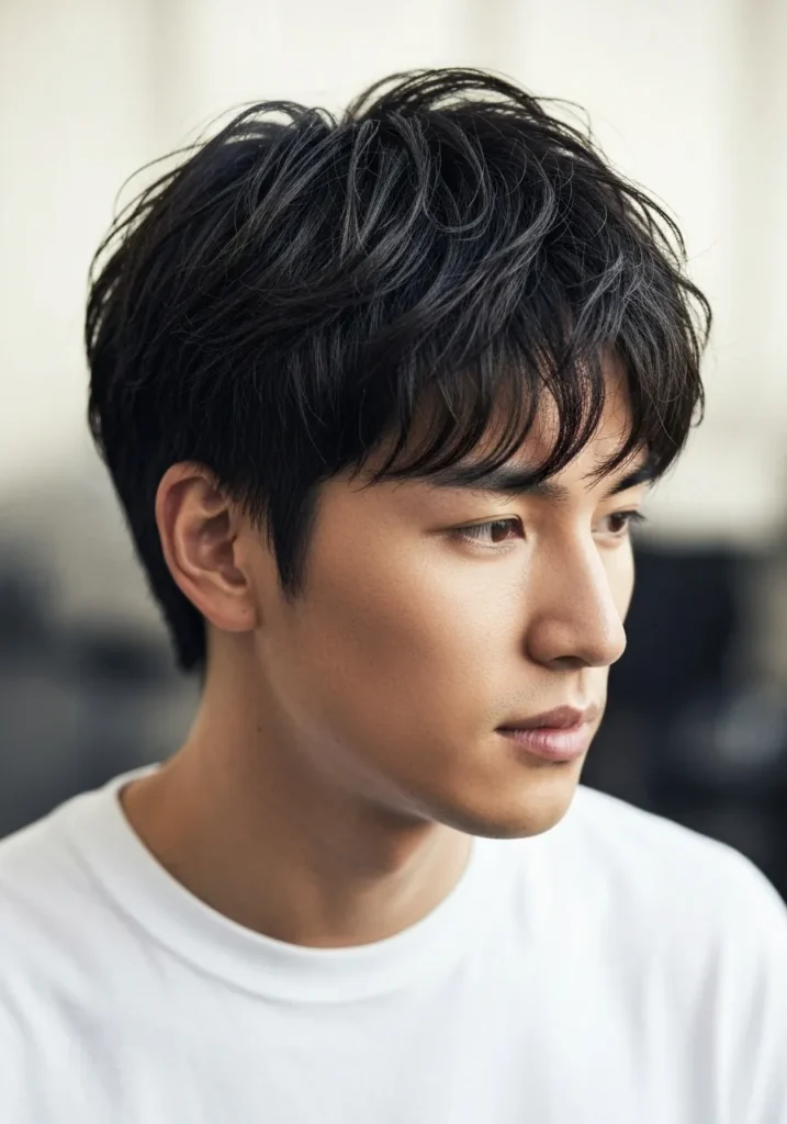 23 Stylish Caesar Cuts for Modern Men 21 Tousled Long Fringe Caesar