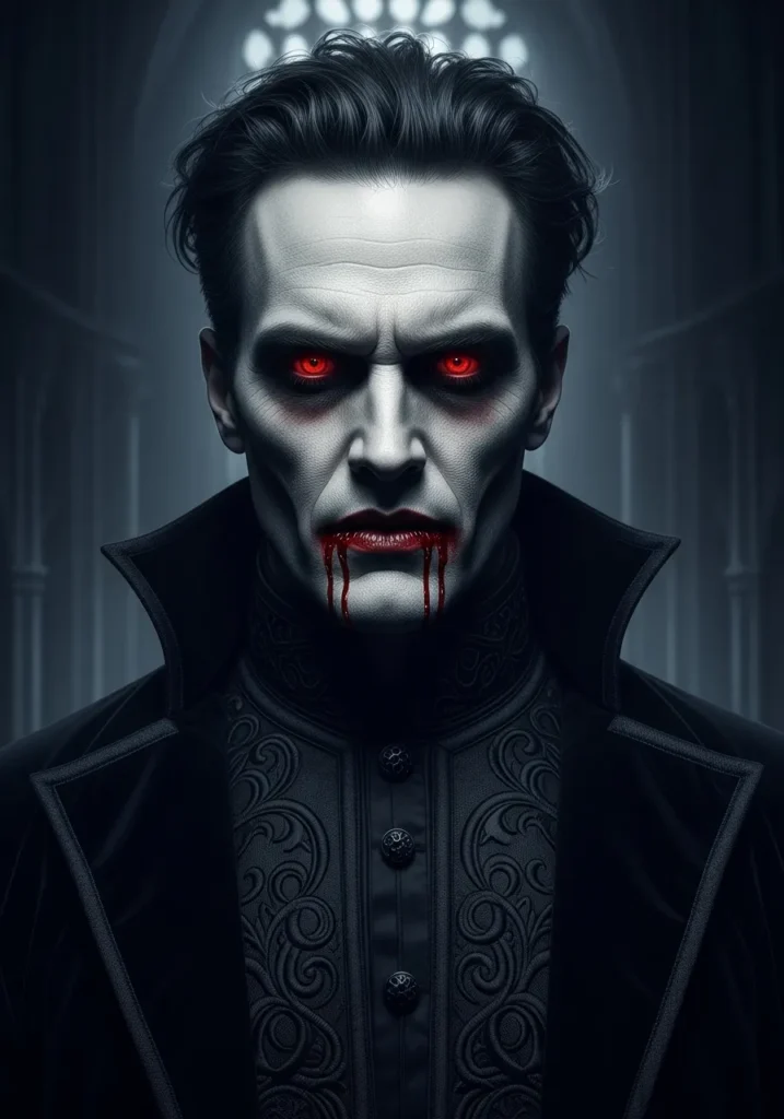 21 Spooky Halloween Makeup Ideas for Men 4 Vampire Bite Makeup