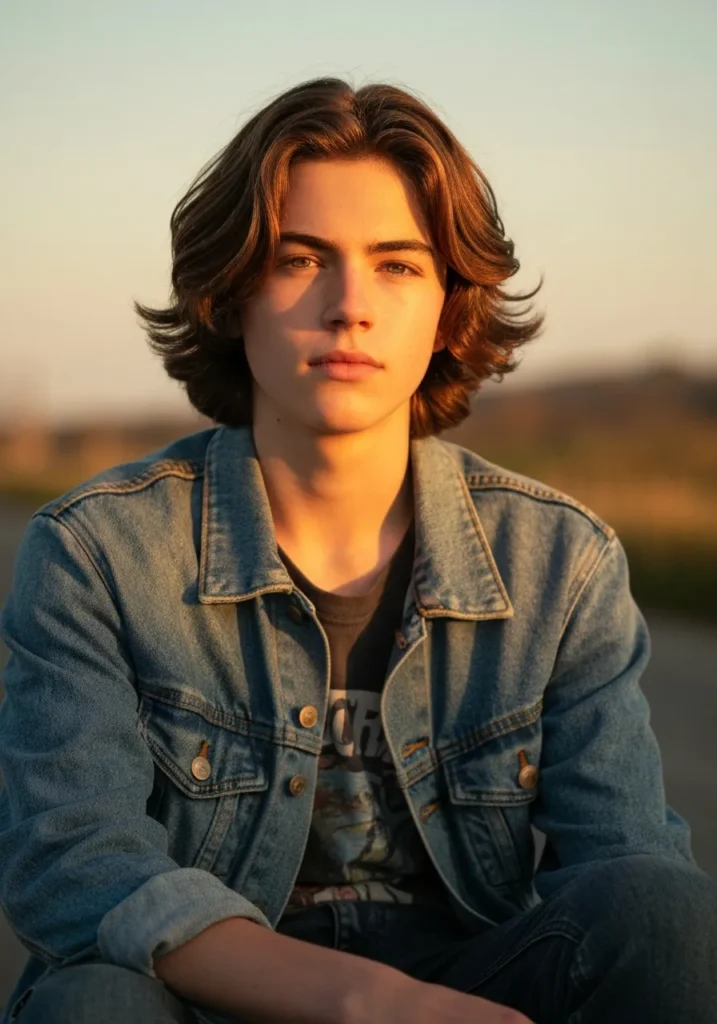 Wavy Middle-Part Teen Flow