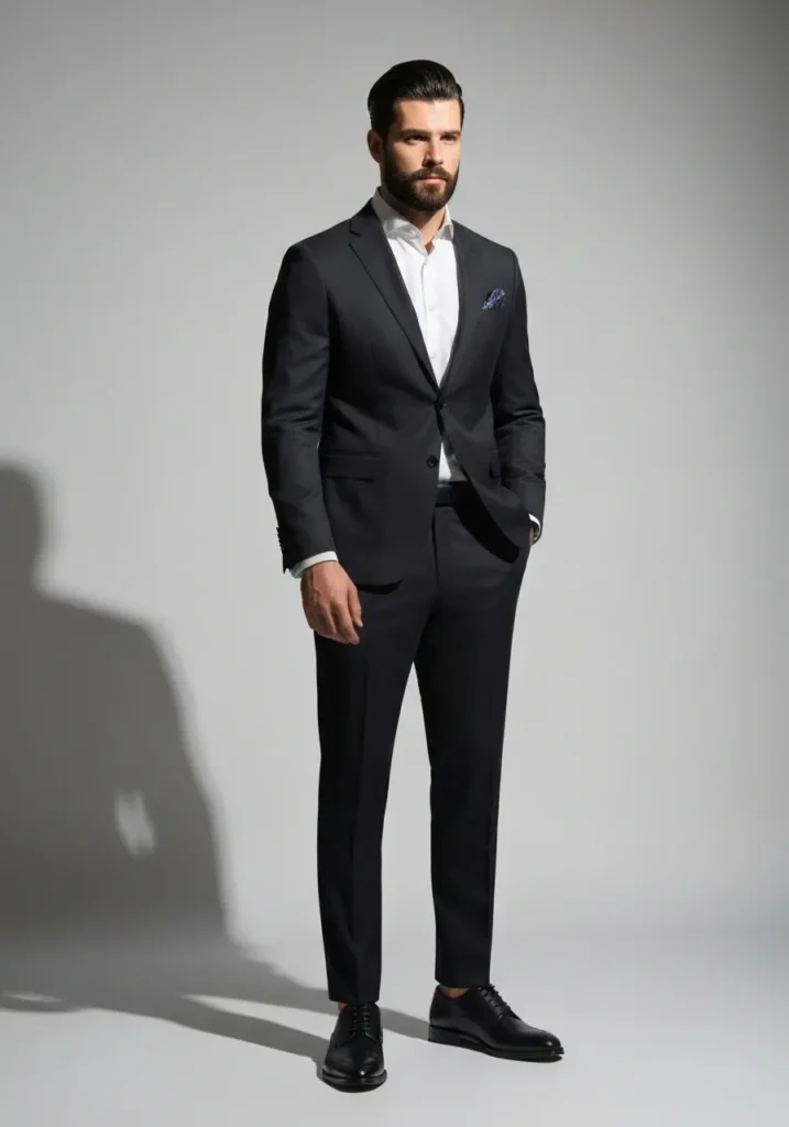 20 Essential Wardrobe Items for Every Man 13 Black Leather Shoes.481Z