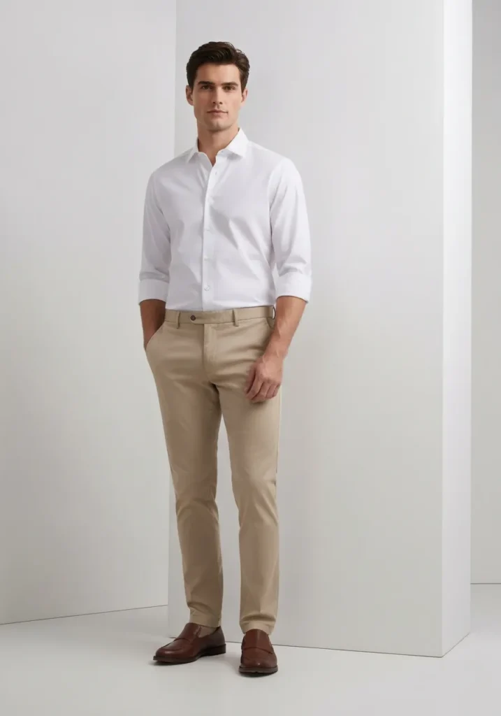 20 Essential Wardrobe Items for Every Man 10 Chinos.985Z