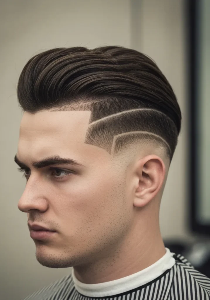 Cross Section Temple Cut