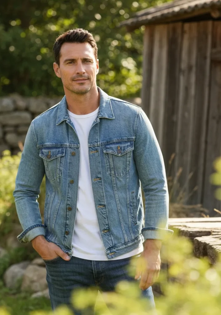 20 Essential Wardrobe Items for Every Man 9 Denim Jacket