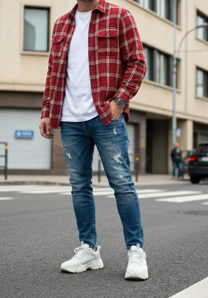 Flannel Layered Street Look