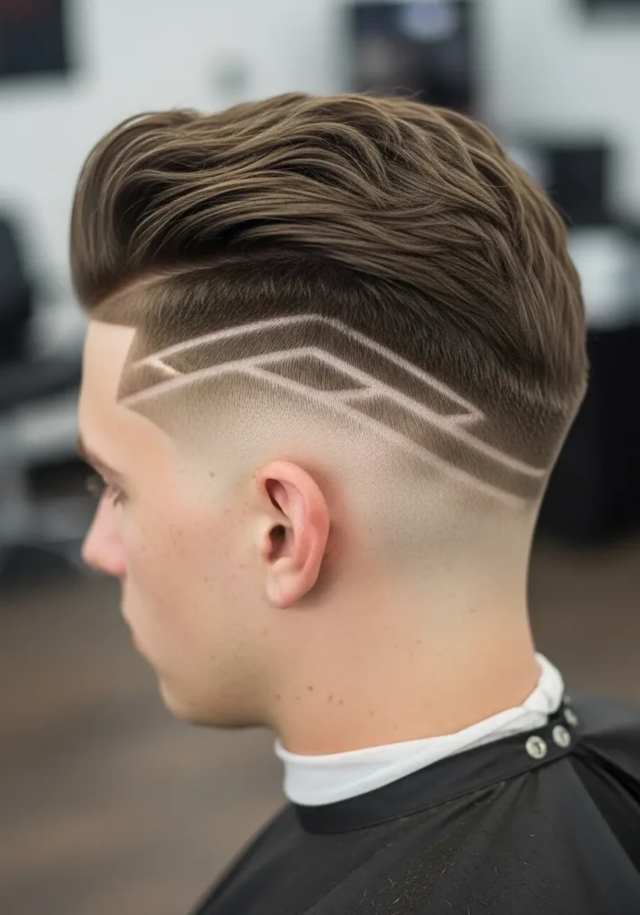 Geometric Temple Pattern