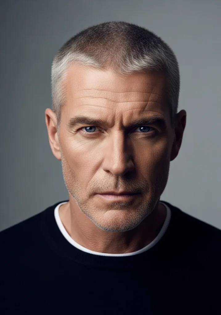 Grey Buzz Cut for Minimalists.571Z