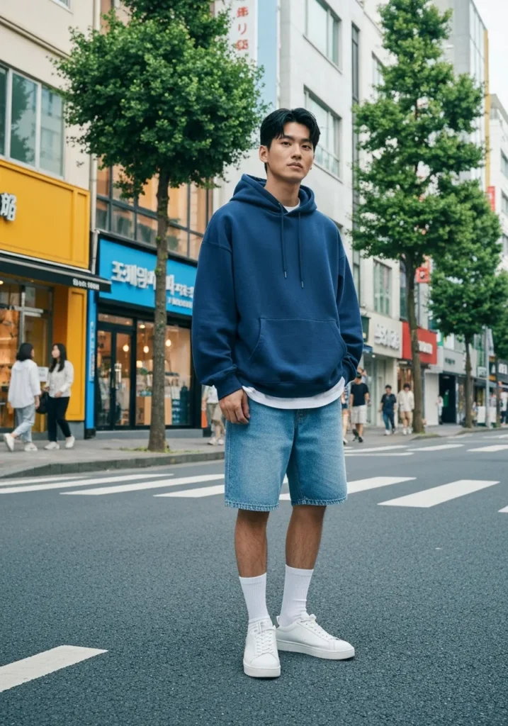 Hoodie Shorts Street Fit.250Z