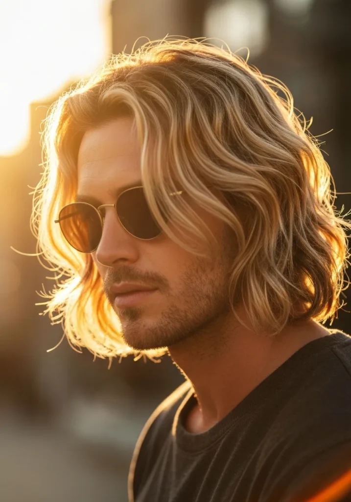 Long Hair Frosted Ends