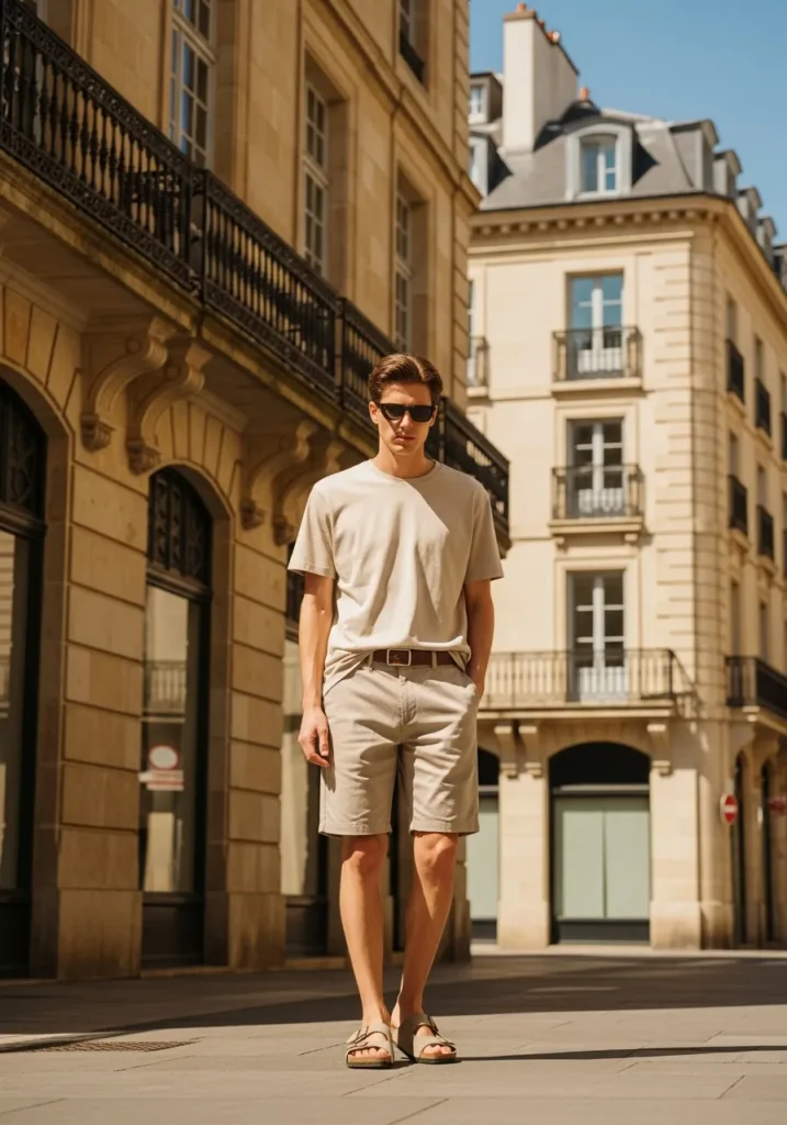 Monochrome Beige Summer Fit