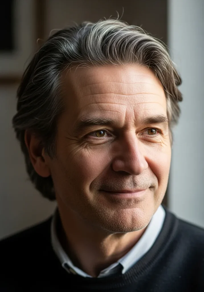 Natural Salt-and-Pepper Medium Cut