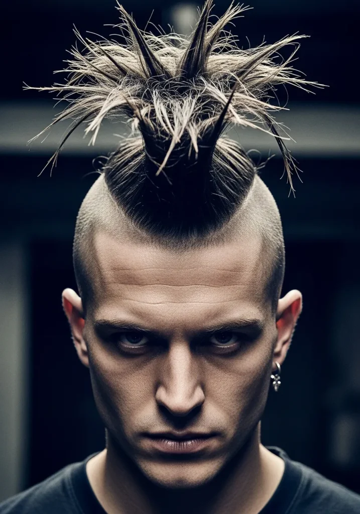 20 Edgy Punk Hairstyles for Brave Men 20 Punk Samurai Top Knot