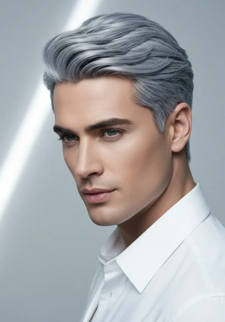 Silver Frosted Edge Style