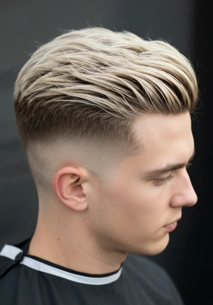 Subtle Frosted Texture for Short Hair