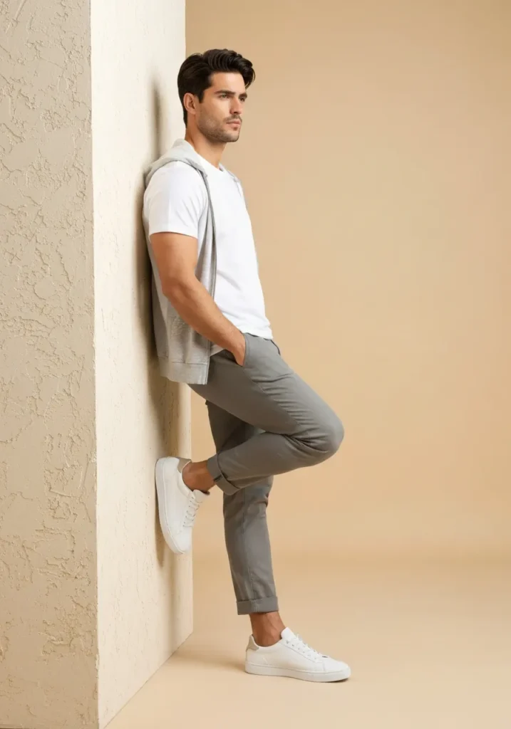 20 Essential Wardrobe Items for Every Man 12 White Sneakers