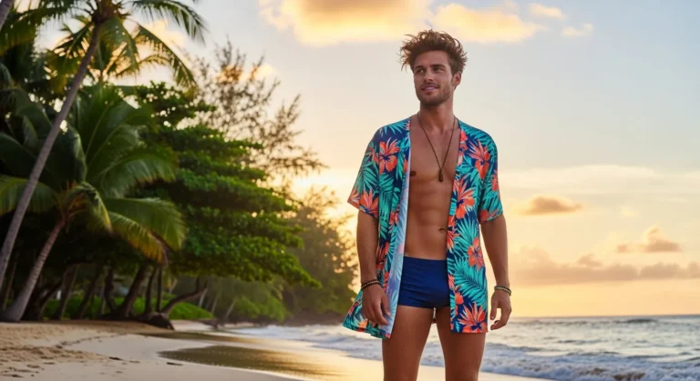 21 Men’s Beach Outfits for Perfect Vibes 3 Beach Outfits