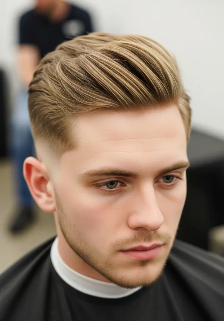 Brushed Forward Style