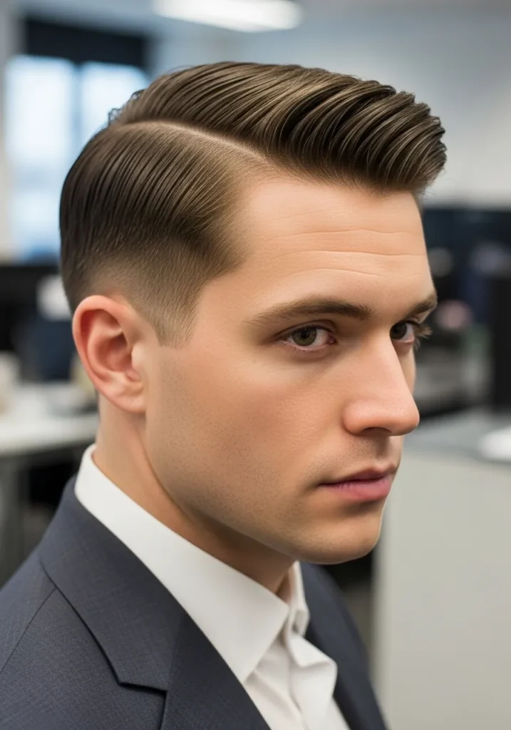 Business Professional Slick Back