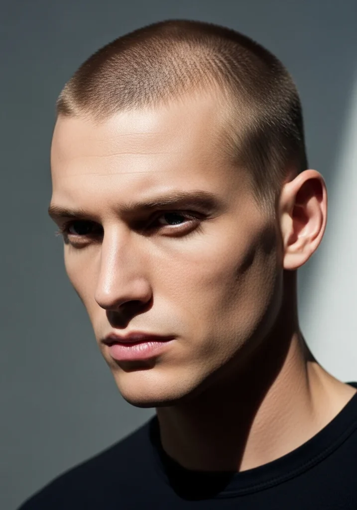 Buzz Cut for Thinning Hair