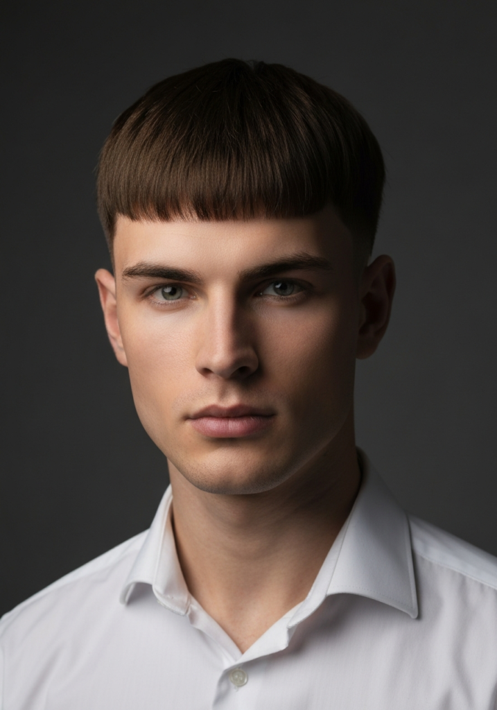 Caesar Cut Modern Style