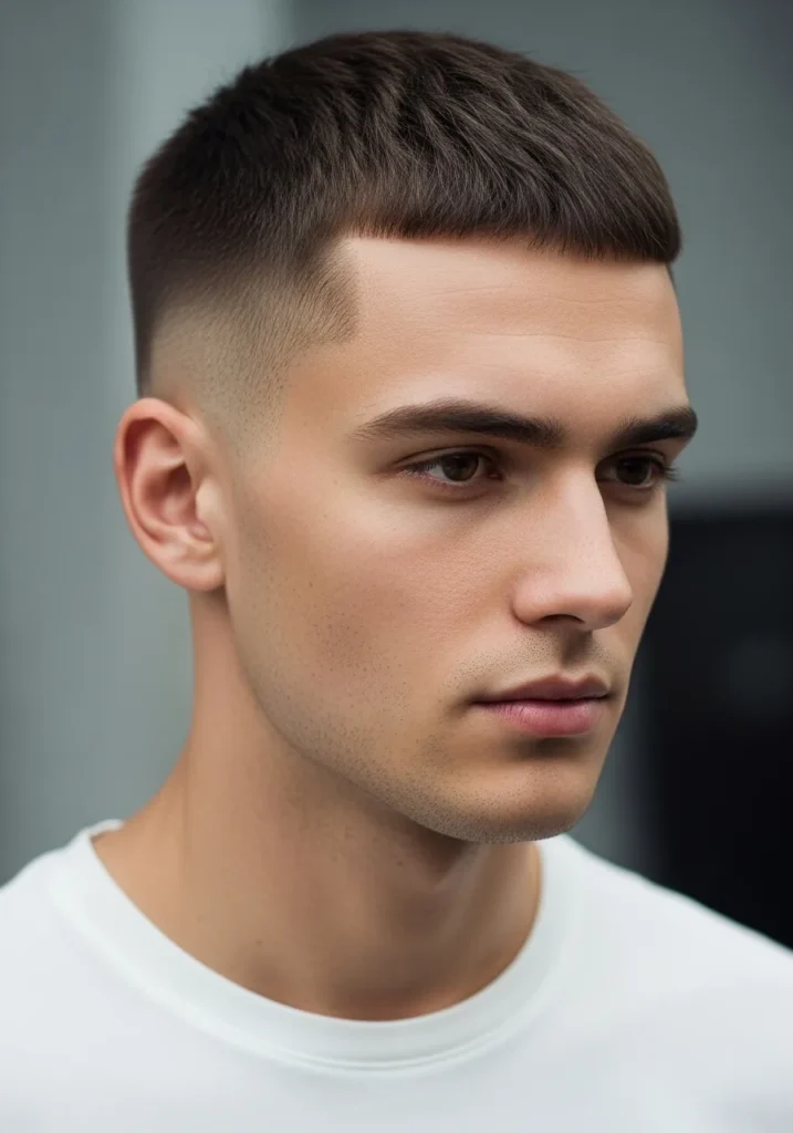 Classic Crew Cut with Taper