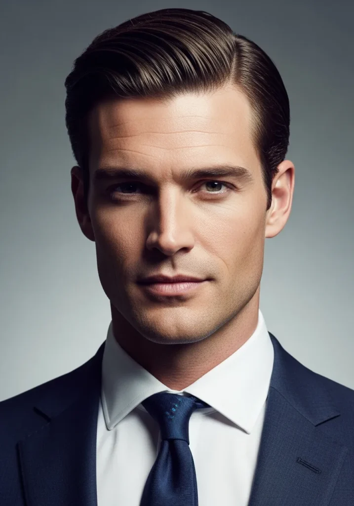 24 Best Medium Length Mens Hairstyles 2 Classic Medium Length Side Part