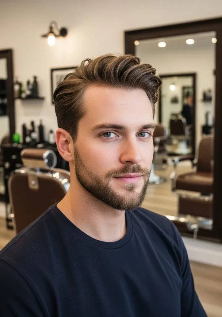 22 Best Haircuts for Men with Receding Hairline 23 Confident Natural Cut