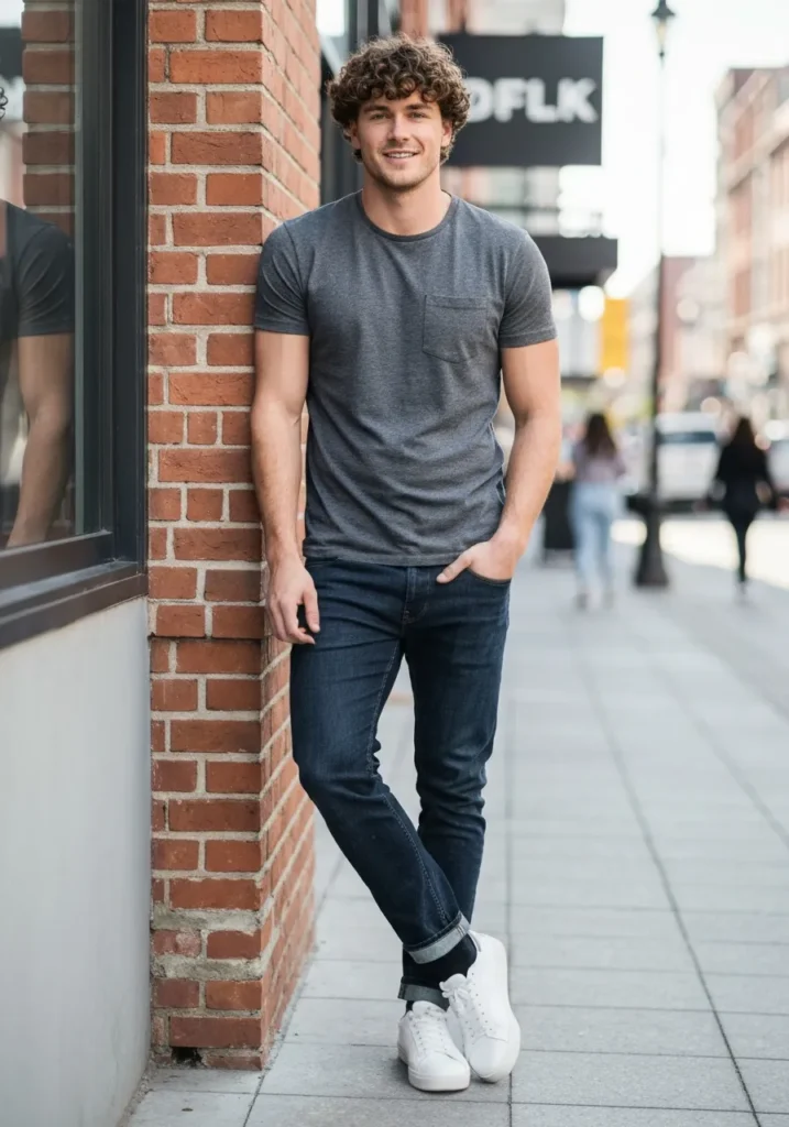 Curly Fringe Haircut