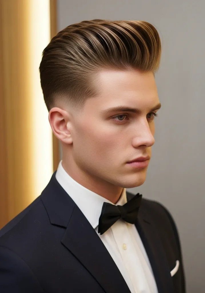Fade with Pompadour