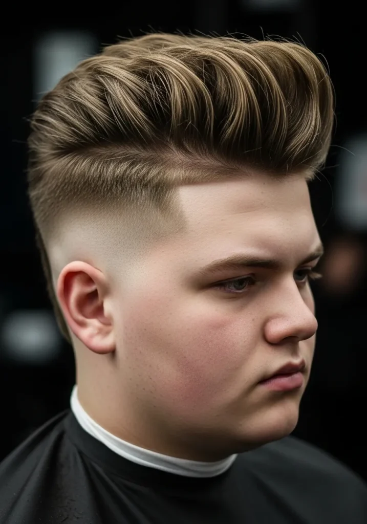 Faux Hawk Fade