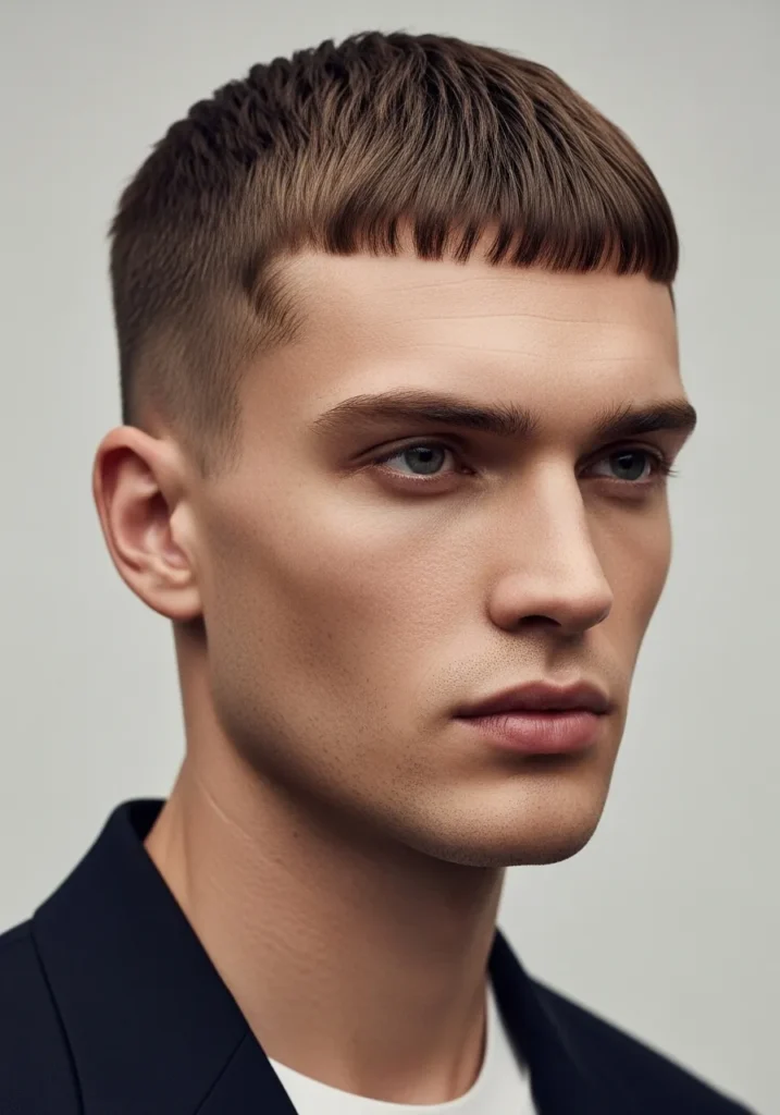 French Crop for Thin Hair