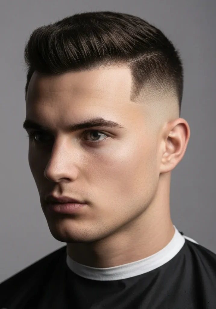 High Fade Buzz Cut