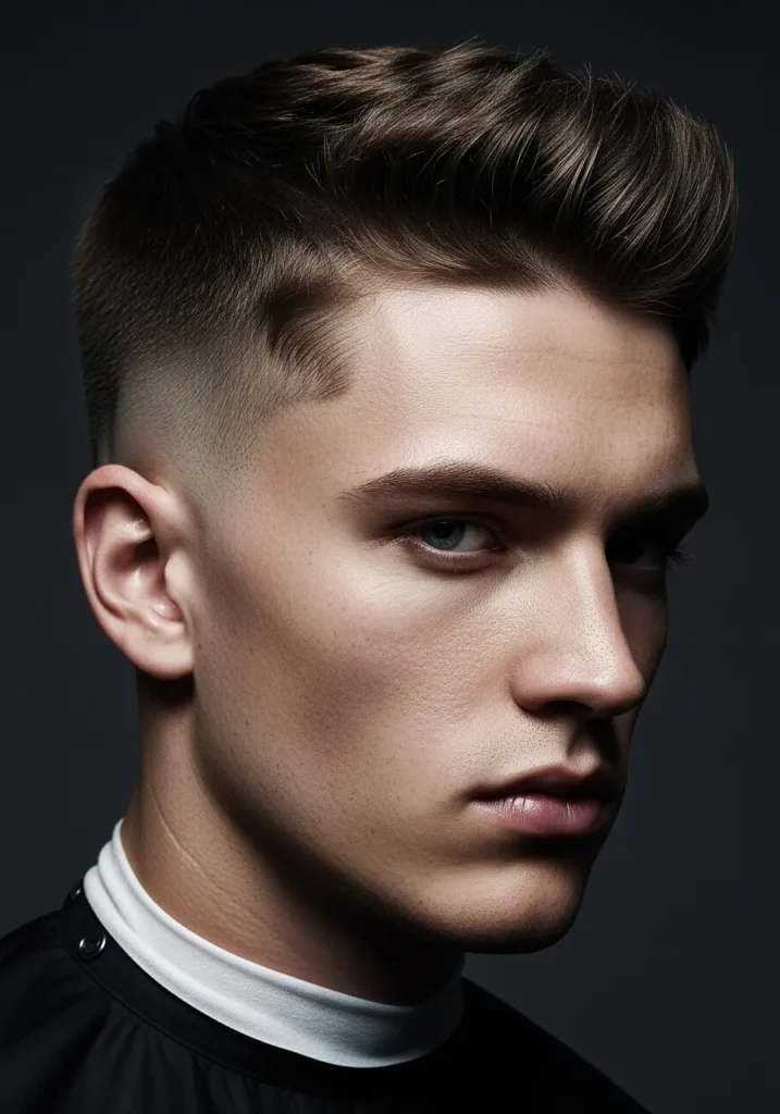 21 Best Haircuts for Men with Straight Hair 14 High and Tight Fade